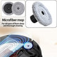 Side Mop Cloth, 2pcs for Xiaomi Roborock Saros 10