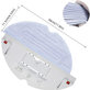 Mop Cloth, 2pcs, Microfiber for Xiaomi Roborock S7, S7+, S7 MaxV, S7 MaxV Ultra, S7 Pro Ultra, S8, S8+, T7S Plus