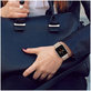Strap Milaneseband for Apple Watch 8 / 9 / 10 / 11 / Se (40 / 41 / 42 mm), Rose Gold, Tech-Protect
