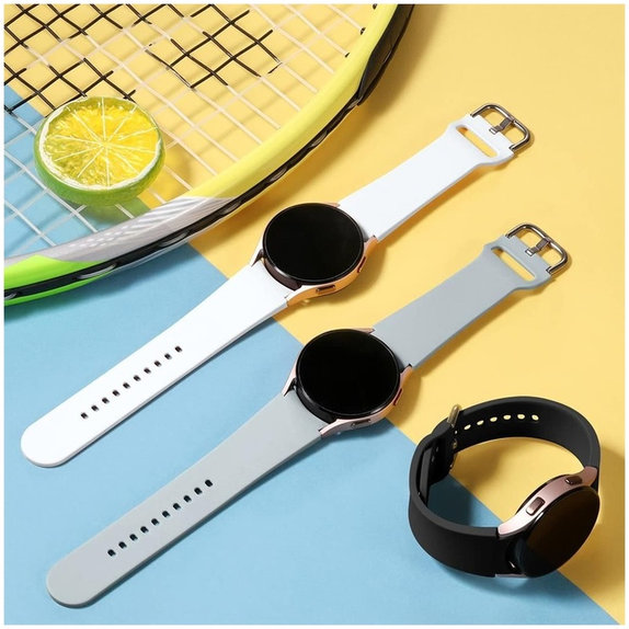 Strap Iconband for Samsung Watch 4 / 5 / 5 Pro / 6 / 7 / FE, black, Tech-Protect