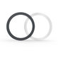 Magnetic MagSafe ring MagMat MagSafe 2-PACK Black &, silver, Tech-Protect