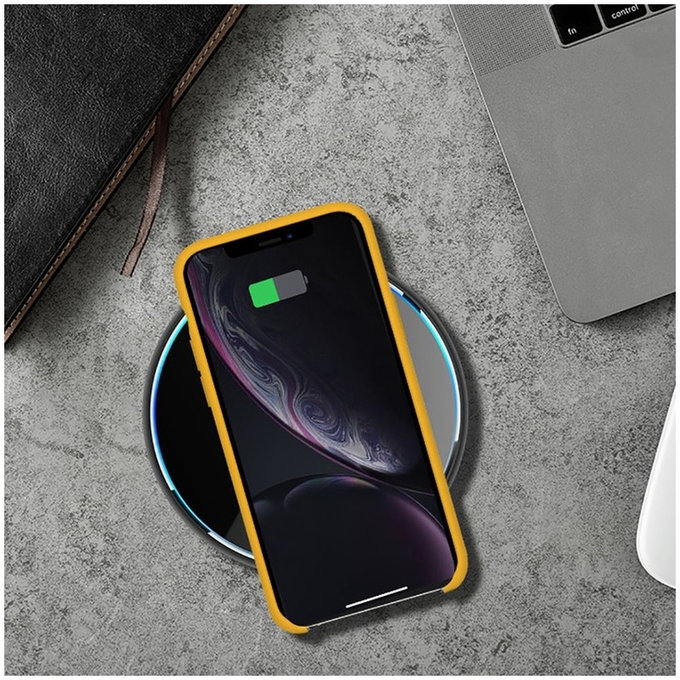 Wireless charger QI15W-C1 15W, white, Tech-Protect