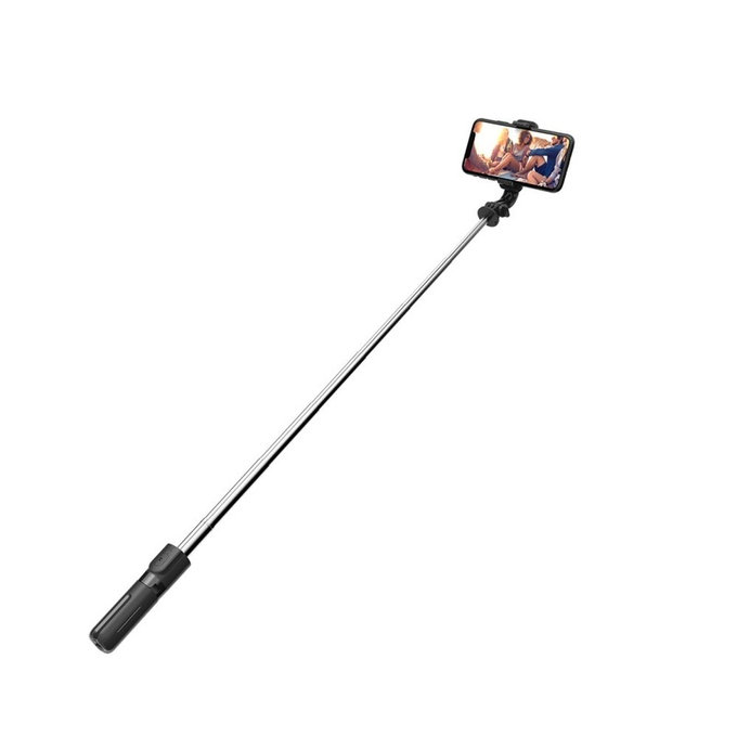Selfie stick with tripod L02S, black, Tech-Protect