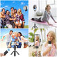 Selfie stick with tripod L02S, black, Tech-Protect