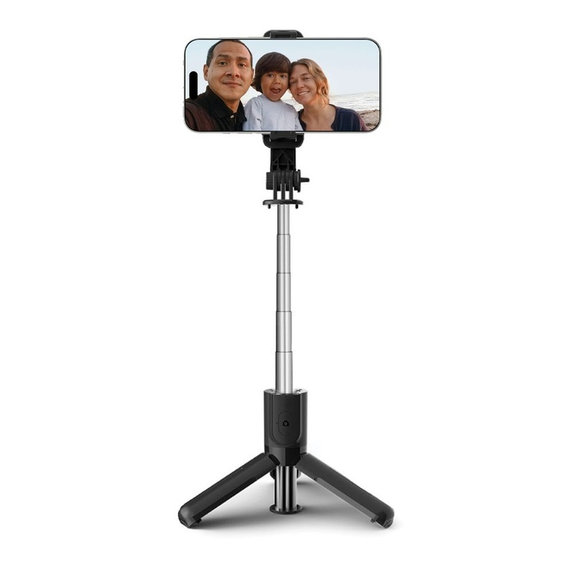 Selfie stick with tripod L02S, black, Tech-Protect