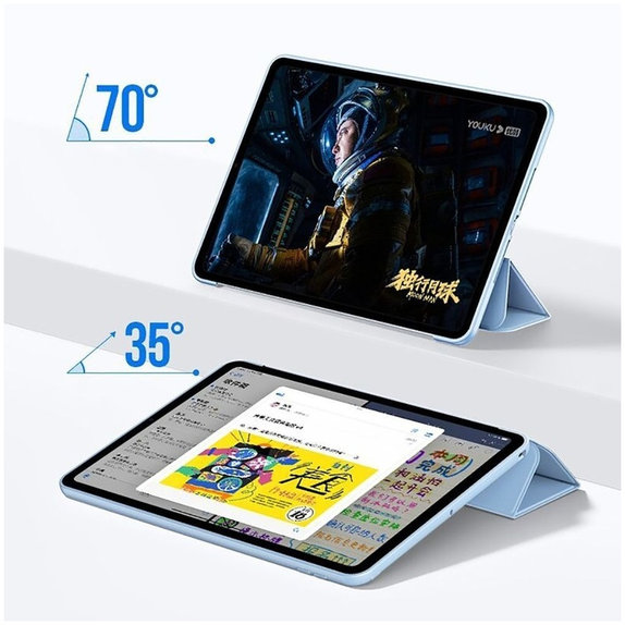 Case Smart for iPad 10.9" 10 / 2022 / 11" 11 / 2025, blue, Tech-Protect