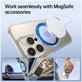 Magnetic MagSafe ring MagMat MagSafe, black, Tech-Protect