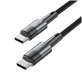 Cable Ultraboost USB-C Cable PD 60W / 3A 25CM, grey, Tech-Protect