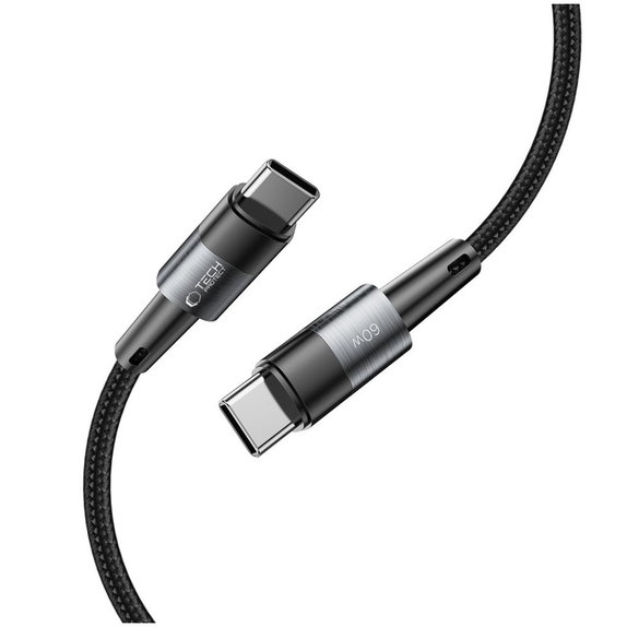 Cable Ultraboost USB-C Cable PD 60W / 3A 25CM, grey, Tech-Protect