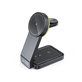 Wireless charger QI15W-A28 3IN1 Magnetic MagSafe, black, Tech-Protect