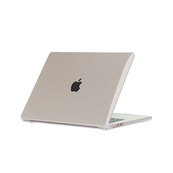 Case Smartshell for MacBook Air 15 M2-M5 2023-2026, Crystal Clear, Tech-Protect