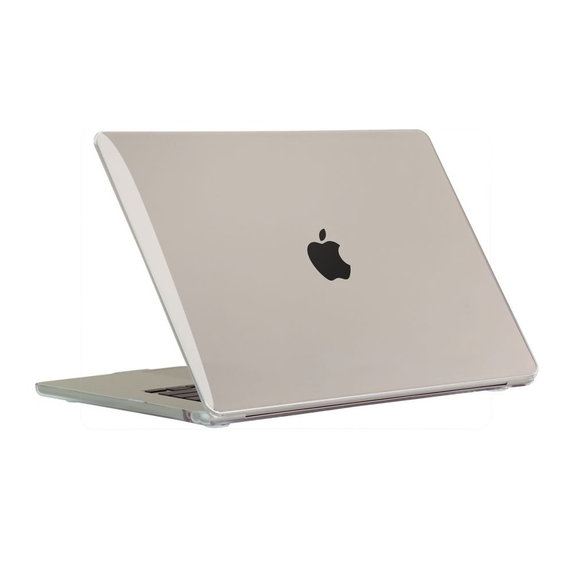 Case Smartshell for MacBook Air 15 M2-M5 2023-2026, Crystal Clear, Tech-Protect