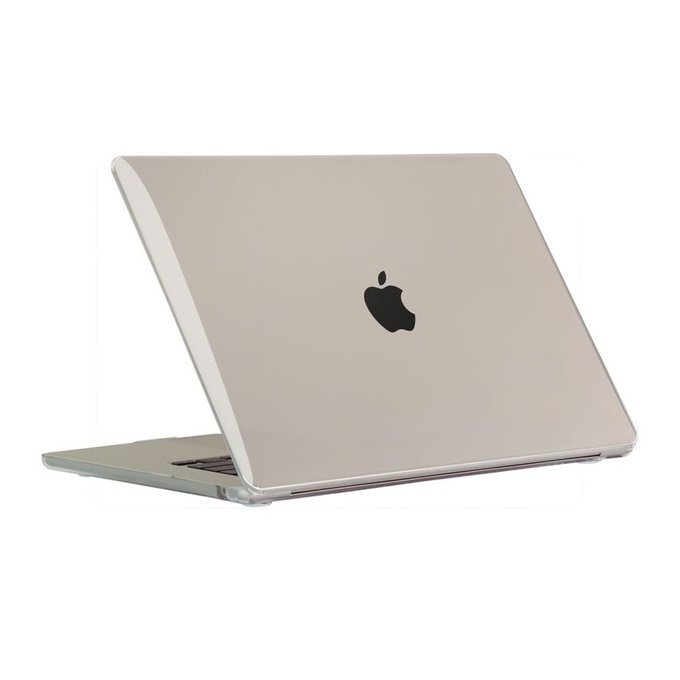 Case Smartshell for MacBook Air 15 M2-M5 2023-2026, Crystal Clear, Tech-Protect