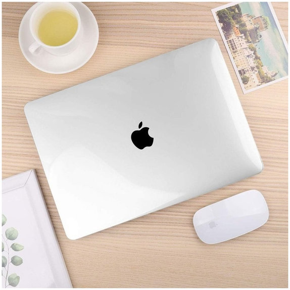 Case Smartshell for MacBook Air 15 M2-M5 2023-2026, Crystal Clear, Tech-Protect