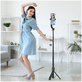 Selfie stick with tripod L04S MagSafe, black, Tech-Protect
