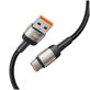 Cable Ultraboost Evo USB-C Cable 100W/5A 100cm, Titanium, Tech-Protect