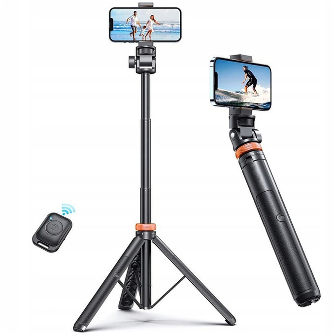 Selfie stick with tripod L03S, white, Tech-Protect