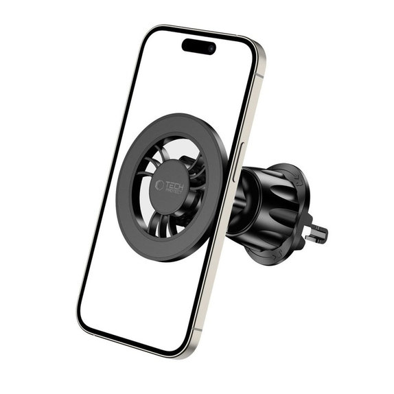 Car mount N56 Magnetic MagSafe Vent, black, Tech-Protect
