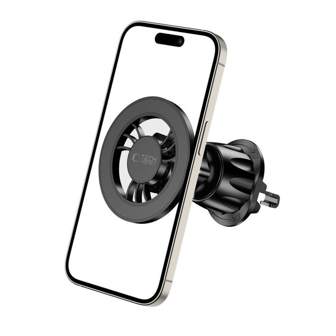 Car mount N56 Magnetic MagSafe Vent, black, Tech-Protect