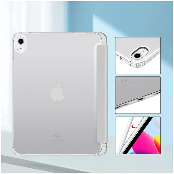 Case Sc Pen Hybrid for iPad 10.9" 10 / 2022 / 11" 11 / 2025, grey, Tech-Protect