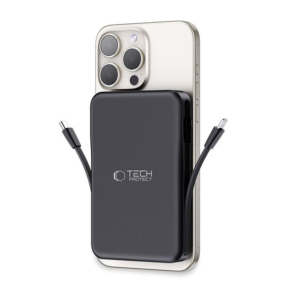 Power bank PB31 Lifemag MagSafe 10000mAh, black, Tech-Protect