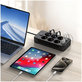 Wall charger PC6X6 Power Strip 3 USB & 3 USB-C & 6 Socket 200cm, black, Tech-Protect