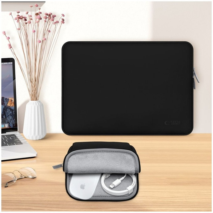 Laptop case Neoslim 13-14, black, Tech-Protect