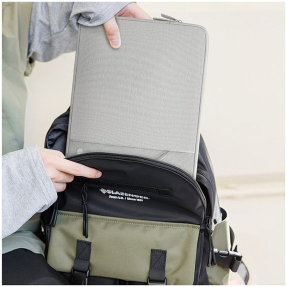Laptop case Sleevy 13-14, Crayon Grey, Tech-Protect