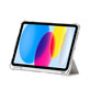 Case Sc Pen Hybrid for iPad 10.9" 10 / 2022 / 11" 11 / 2025, Crystal Silver, Tech-Protect