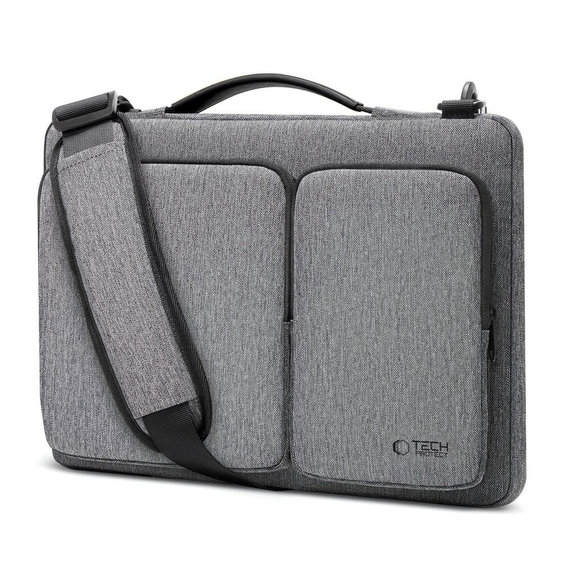 Laptop case Defender Bag 13-14, Crayon Grey, Tech-Protect