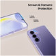 Case FlexAir Hybrid for Galaxy S25, Clear, Tech-Protect