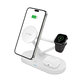 Wireless charger QI15W-A41 3IN1 Magnetic MagSafe, white, Tech-Protect