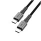 Cable Ultraboost Dna USB-C Cable PD 100W / 5A 300cm, Iron Grey, Tech-Protect