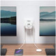 Wall charger PCL3X4 Power Socket 2 USB & 2 USB-C & 3 Socket, white, Tech-Protect