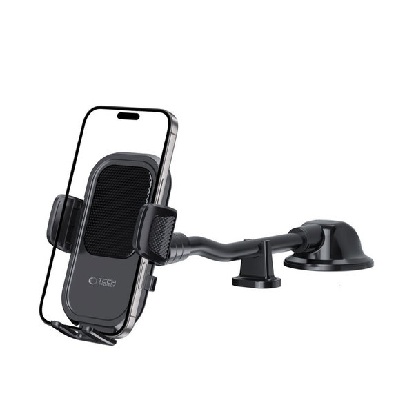 Car mount V8 Universal Long Arm Dashboard & Windshield, black, Tech-Protect