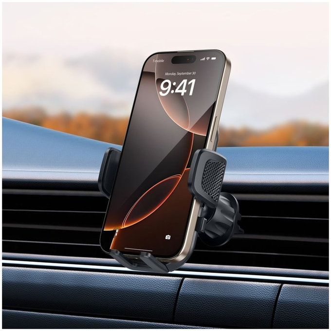 Car mount V8 Universal Long Arm Dashboard & Windshield, black, Tech-Protect