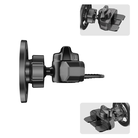 Car mount N56 Magnetic MagSafe Cd & Vent, black, Tech-Protect