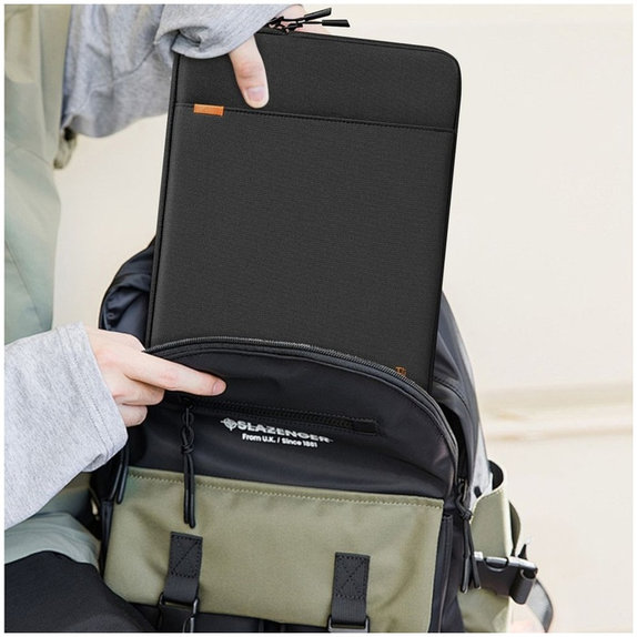 Laptop case Defender 13-14, black, Tech-Protect