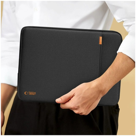 Laptop case Defender 13-14, black, Tech-Protect