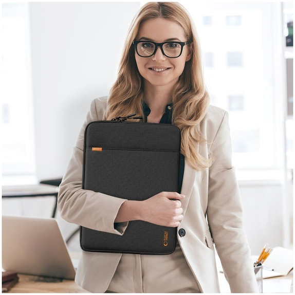 Laptop case Defender 13-14, black, Tech-Protect