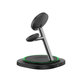 Wireless charger QI15W-A46 3IN1 Magnetic MagSafe, black, Tech-Protect