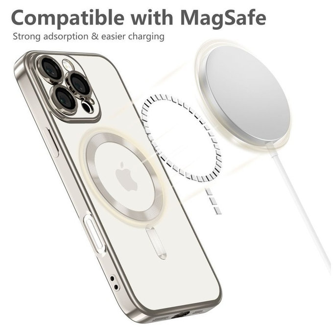 Case MagFlex MagSafe for Samsung S25, Marine Blue, Tech-Protect