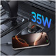 Car charger CC02 2-PORT PD 35W / QC3.0, black, Tech-Protect