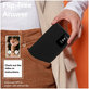 Case Smart Wallet for Samsung S25, Matte Black, Tech-Protect