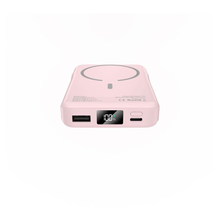 Power bank PB31 Lifemag MagSafe 10000mAh, pink, Tech-Protect