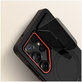 Case Kevlar Aura MagSafe for Samsung S25 Ultra, black/orange, Tech-Protect