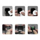 Hybrid glass Glass Flex+ 2-PACK for Garmin Venu 3, black, Tech-Protect