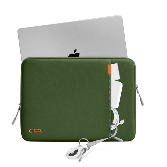 Laptop case Defender 15-16, Army Green, Tech-Protect