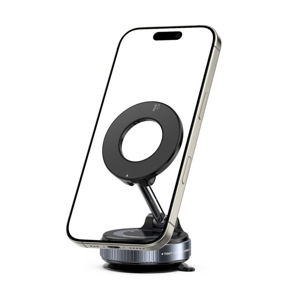 Car mount N60 Magnetic MagSafe Windshield & Dashboard, black, Tech-Protect