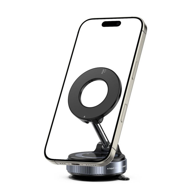 Car mount N60 Magnetic MagSafe Windshield & Dashboard, black, Tech-Protect